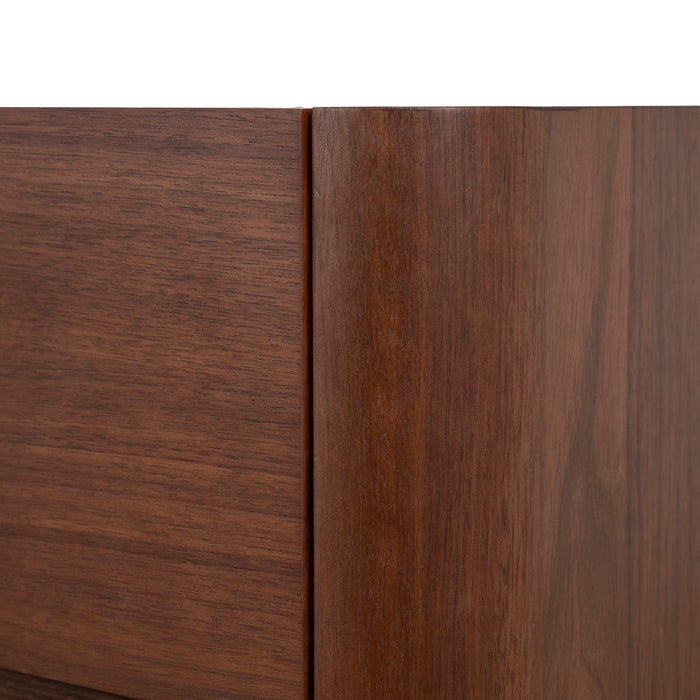 Rilano Bedside Table - Walnut