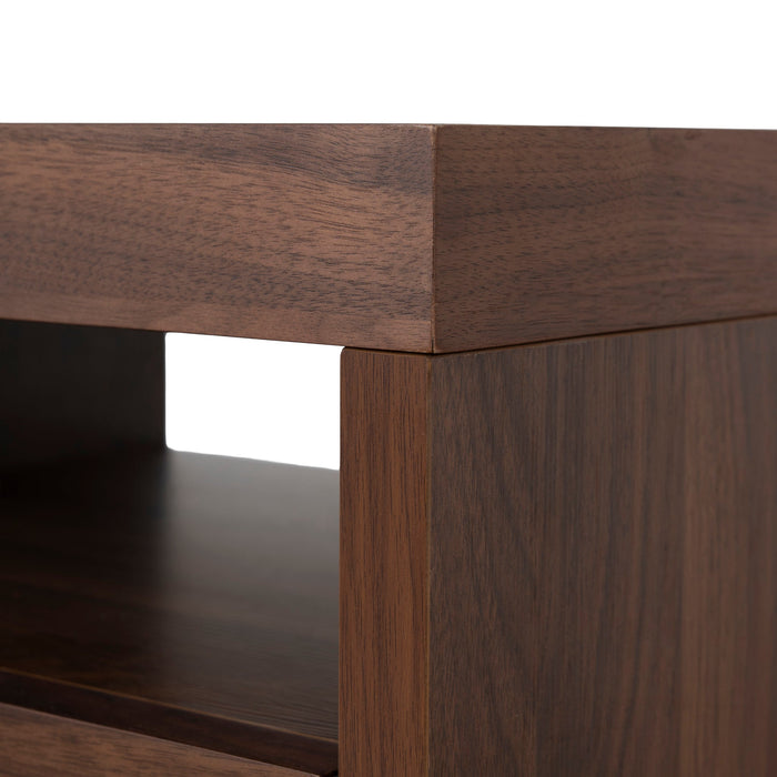 Kavelo Bedside Table - Walnut