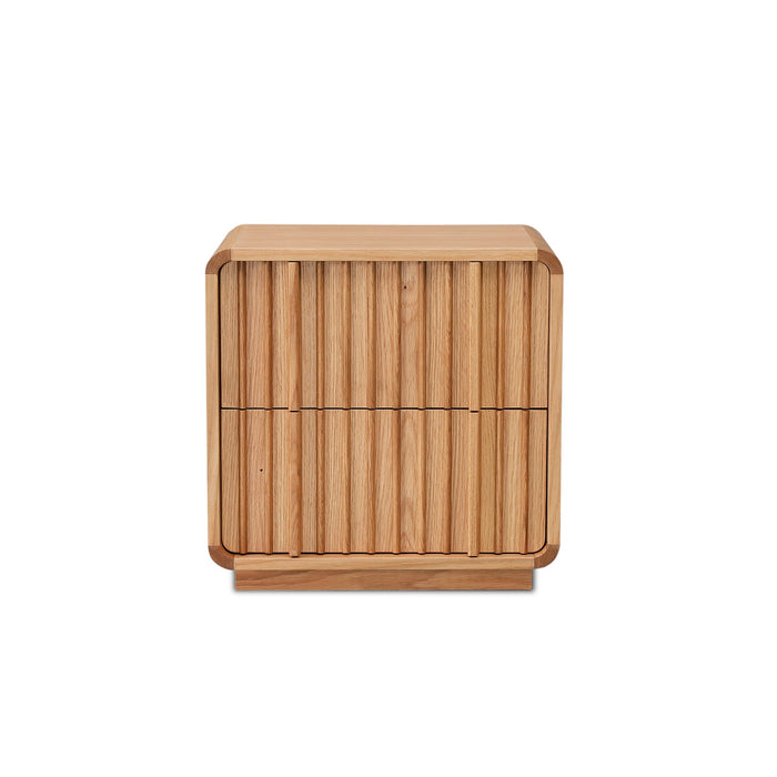 Elviano Bedside Table - Natural