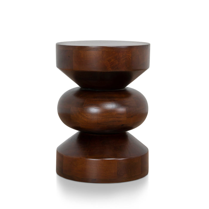 Sorren 33cm Side Table - Walnut