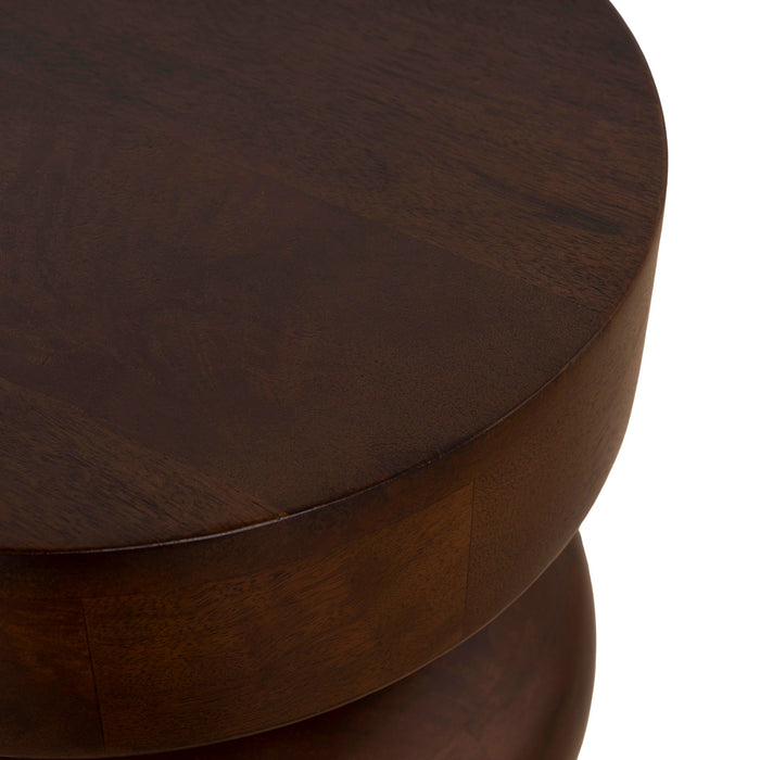 Sorren 33cm Side Table - Walnut