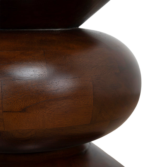 Sorren 33cm Side Table - Walnut