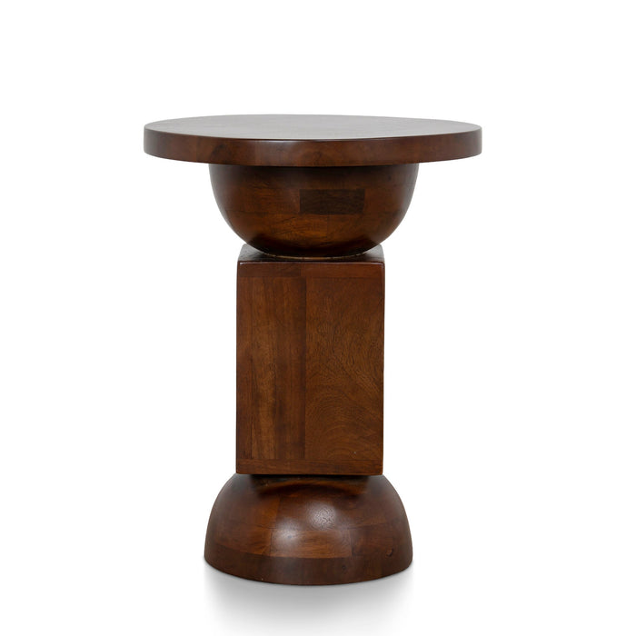 Calvado 35cm Side Table - Walnut