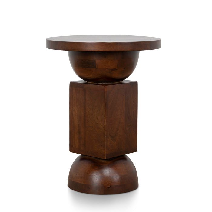 Calvado 35cm Side Table - Walnut