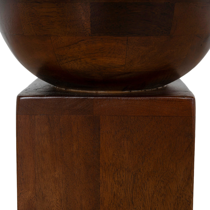 Calvado 35cm Side Table - Walnut