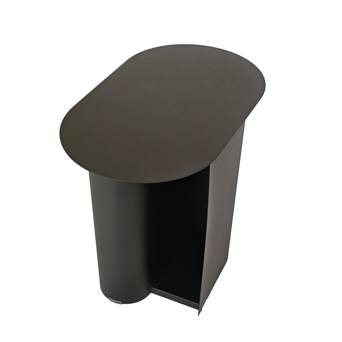 Vetra 50cm Side Table - Black