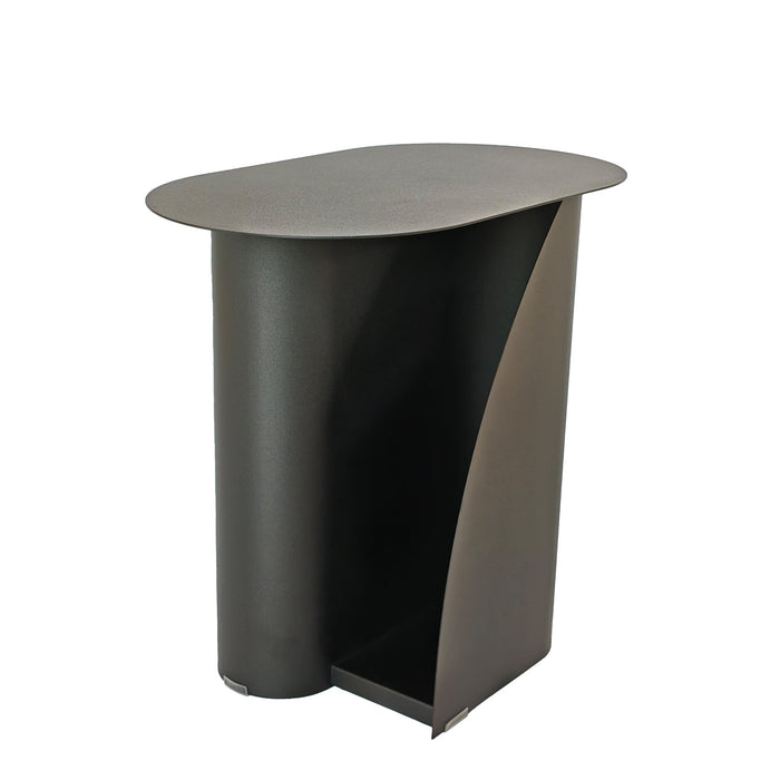 Vetra 50cm Side Table - Black