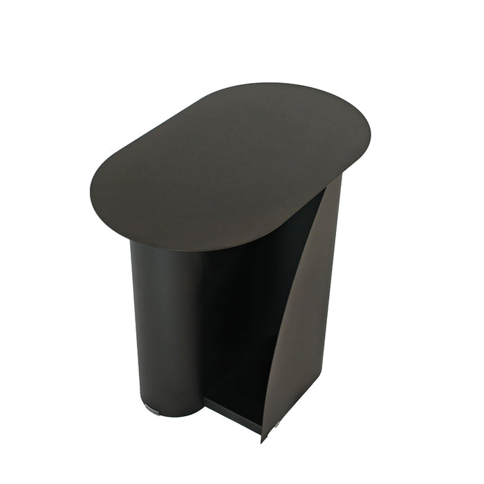 Vetra 50cm Side Table - Black
