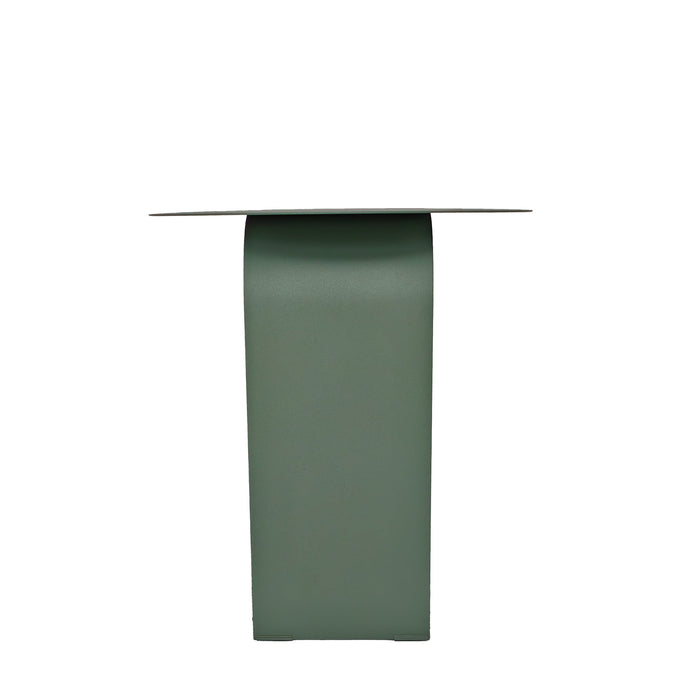 Orrica 38cm Round Side Table - Sage Green
