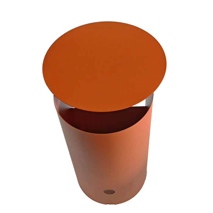 Solveta 38cm Side Table - Terracotta