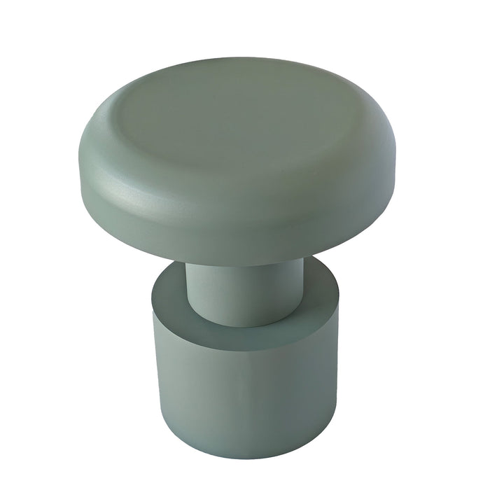 Isella 40cm Round Side Table - Derbo Sage Green