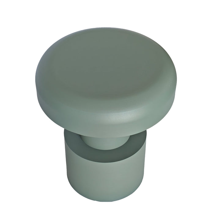 Isella 40cm Round Side Table - Derbo Sage Green