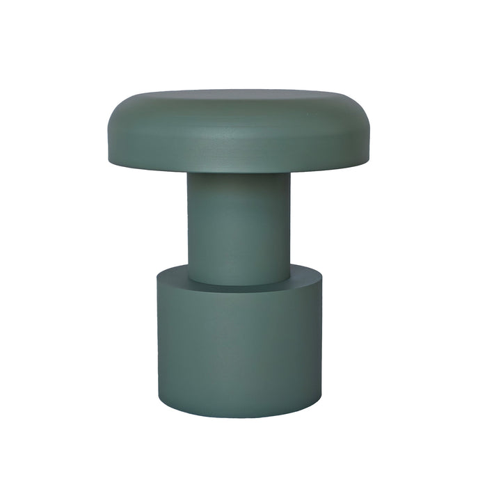 Isella 40cm Round Side Table - Derbo Sage Green