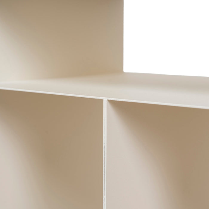 Vionta 35.5cm Side Table - Ivory White