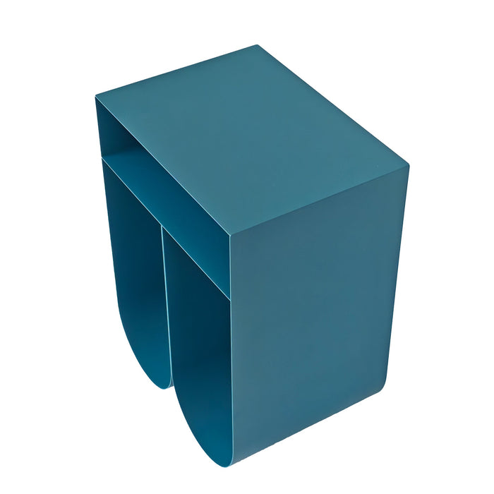 Vionta 35.5cm Side Table - Navy Blue