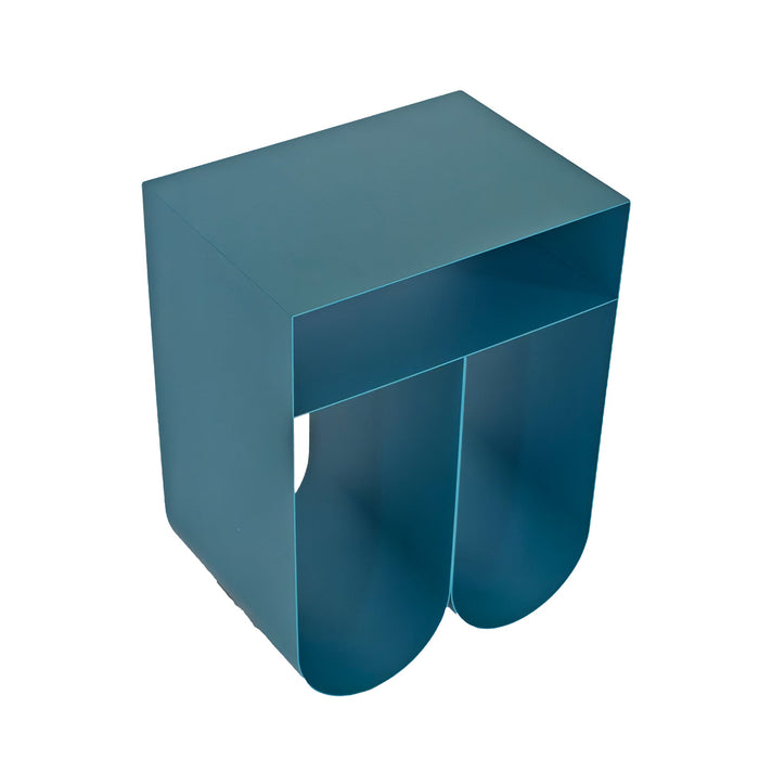 Vionta 35.5cm Side Table - Navy Blue