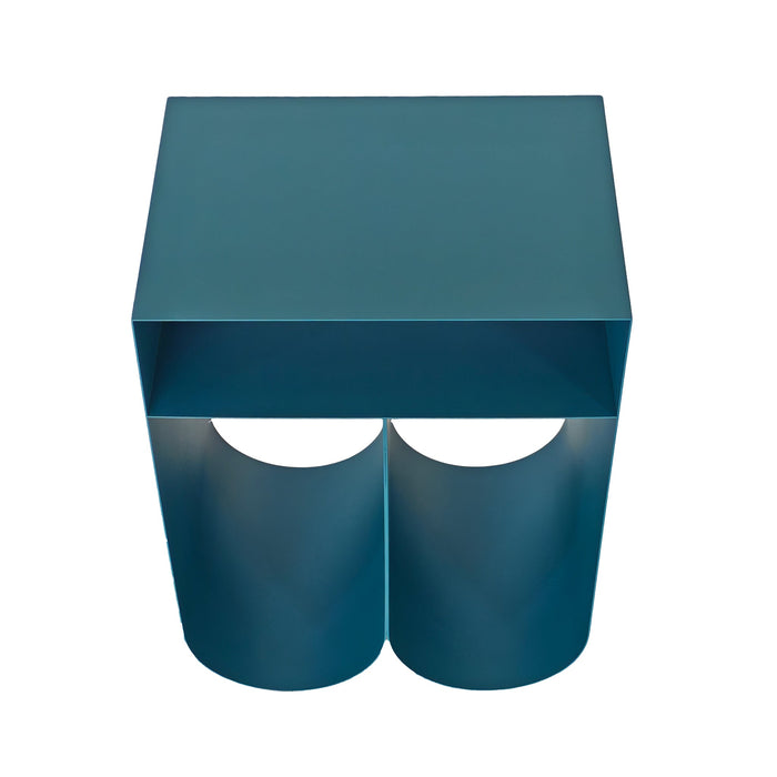 Vionta 35.5cm Side Table - Navy Blue