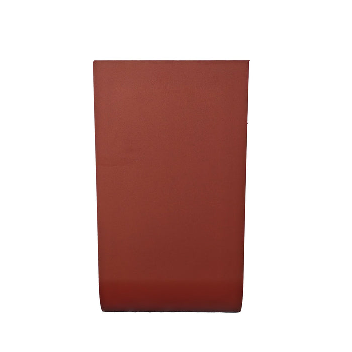 Vionta 35.5cm Side Table - Burgundy Red