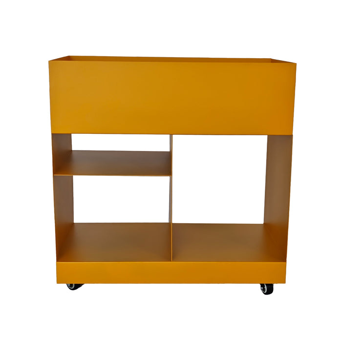 Breska 60cm Side Table - Sandy Mustard