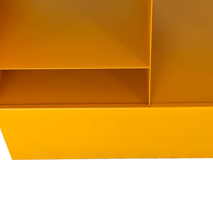 Breska 60cm Side Table - Sandy Mustard