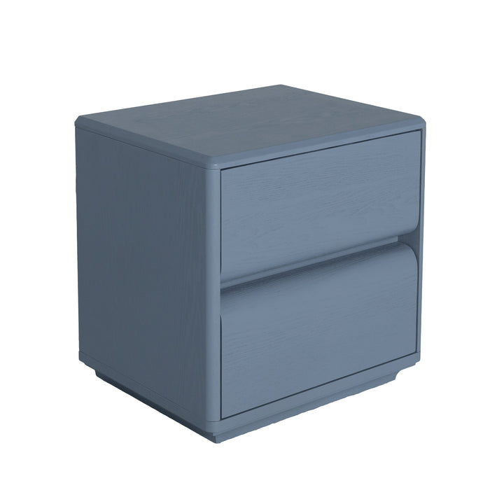 Annika 50cm Bedside Table - Light Blue