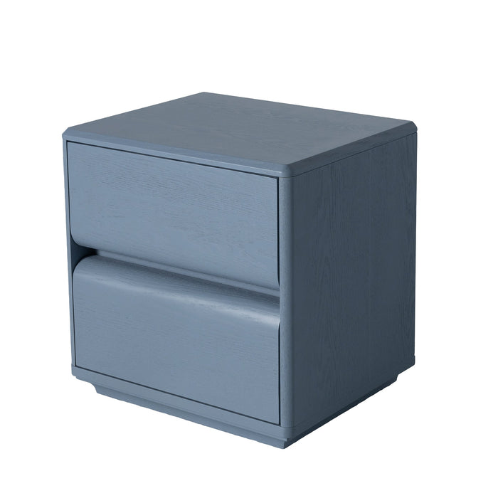 Annika 50cm Bedside Table - Light Blue