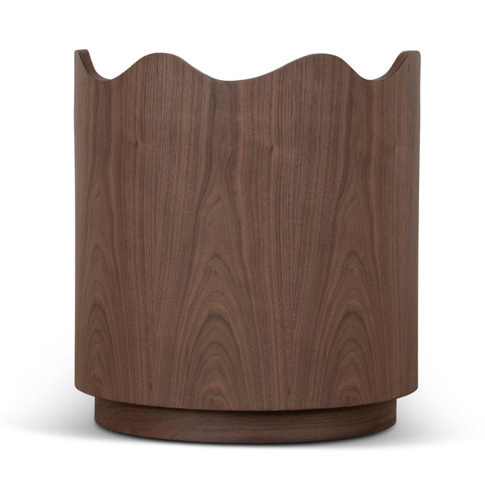 Wina 51cm Bedside Table - Walnut