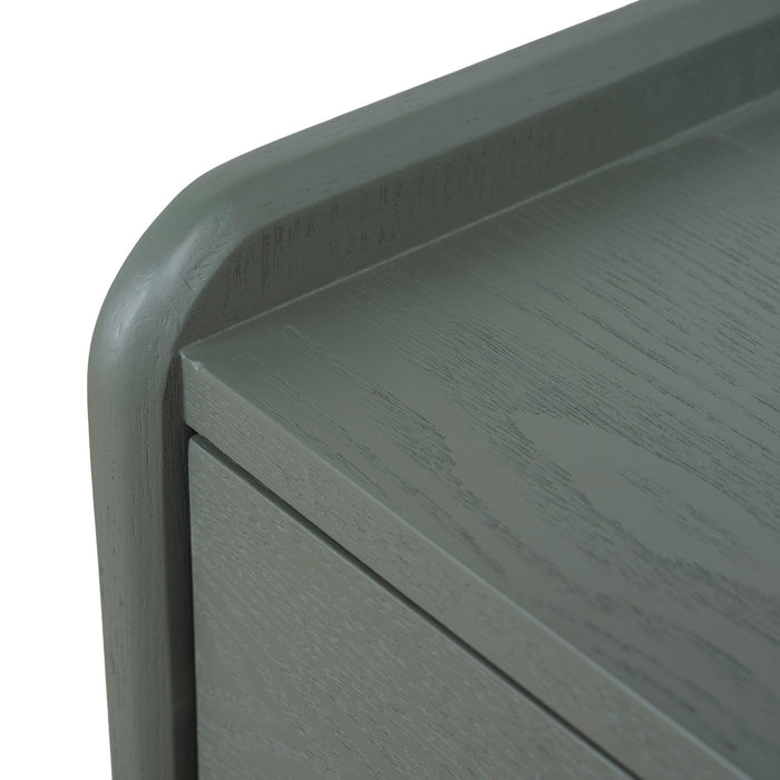 Sorell 50cm Bedside Table - Sage Green