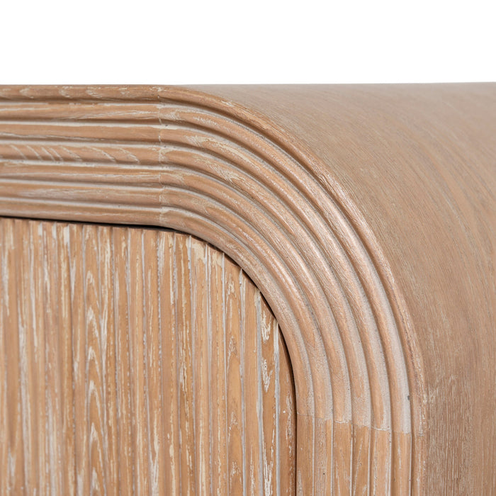 Savero 55cm Bedside Table - Light Natural