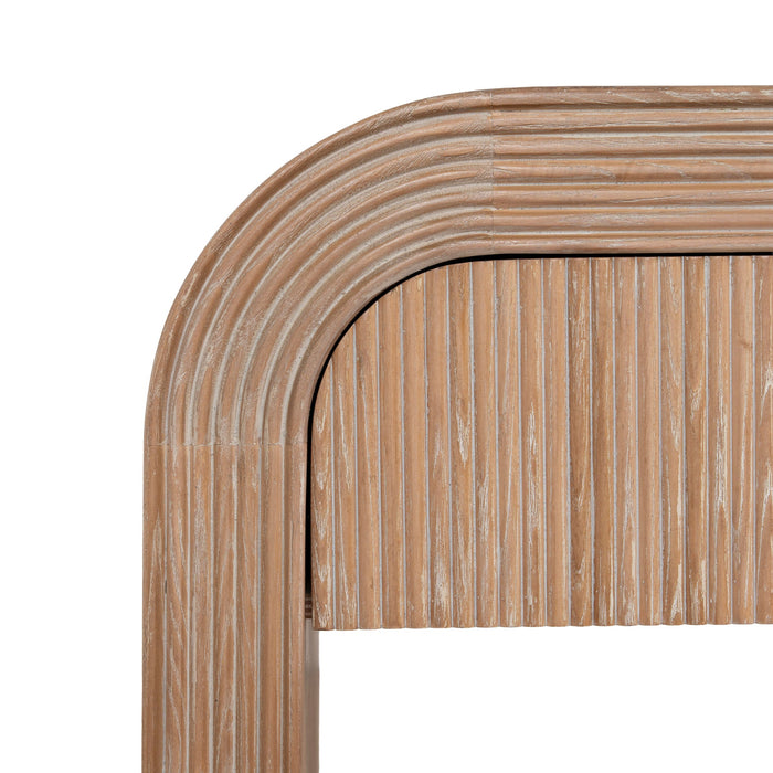 Savero 55cm Bedside Table - Light Natural