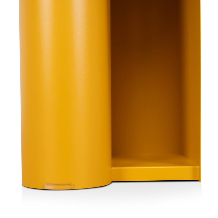 Vetra 50cm Side Table - Sandy Mustard
