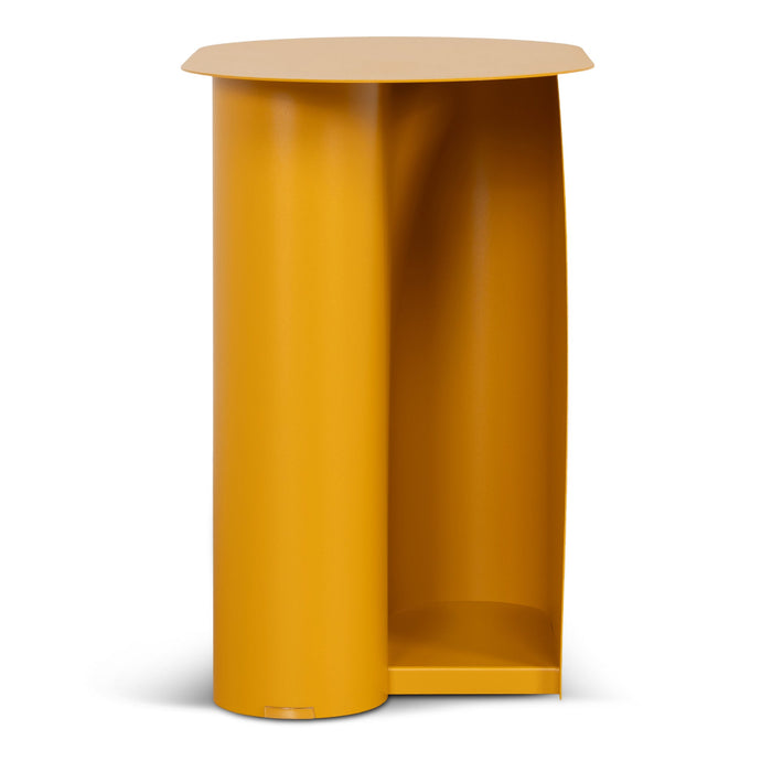 Vetra 50cm Side Table - Sandy Mustard