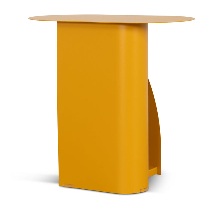 Vetra 50cm Side Table - Sandy Mustard