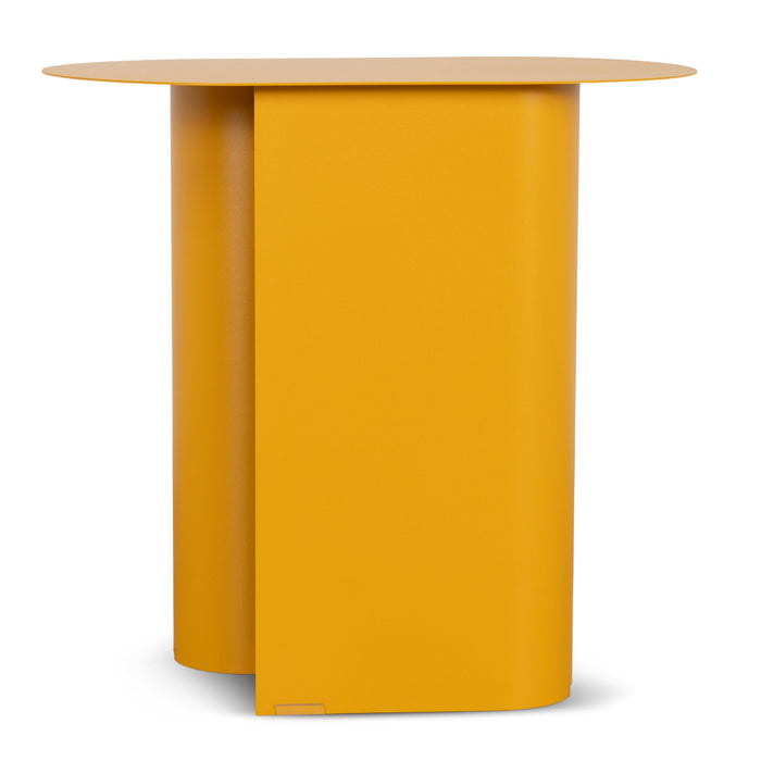 Vetra 50cm Side Table - Sandy Mustard