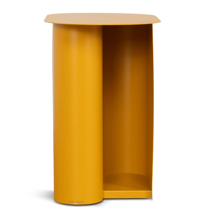 Vetra 50cm Side Table - Sandy Mustard