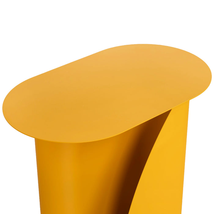 Vetra 50cm Side Table - Sandy Mustard