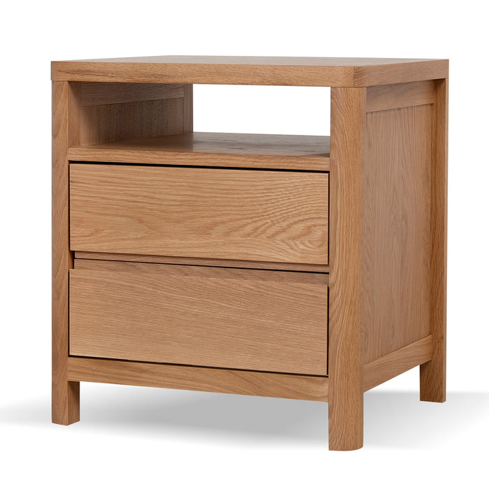 50cm Bedside Table - Natural