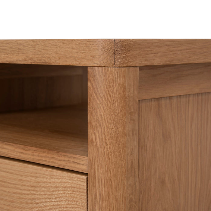 50cm Bedside Table - Natural