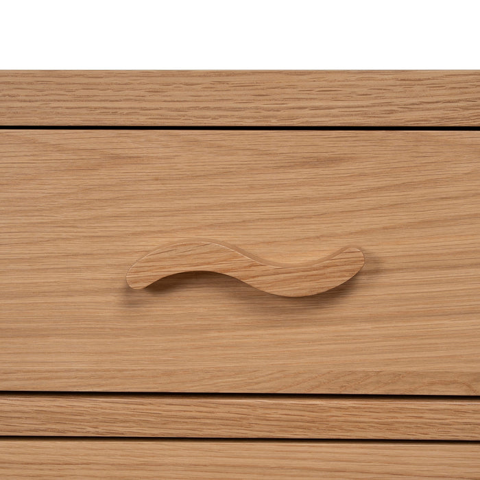 50cm Bedside Table - Natural