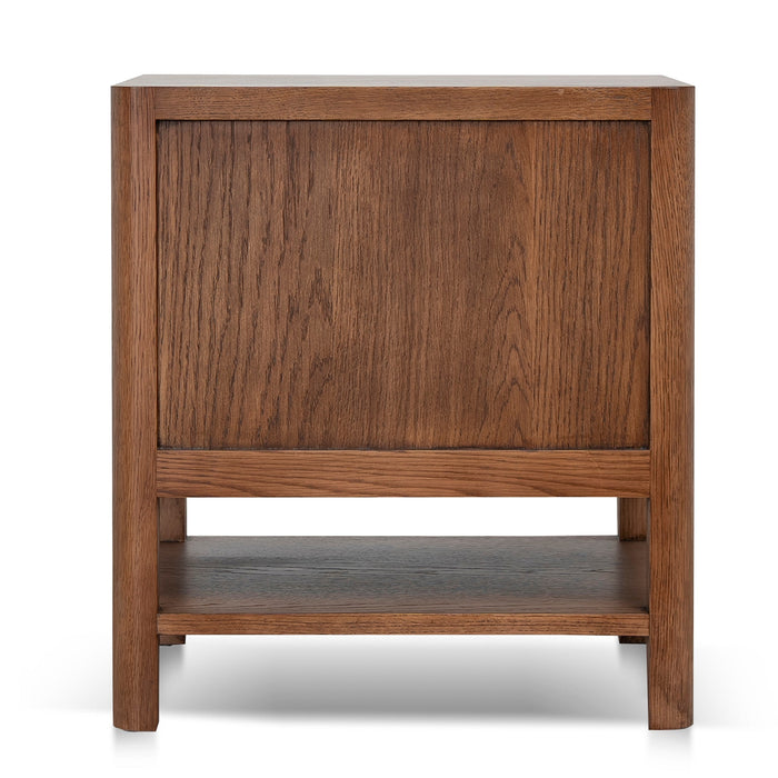 50cm Bedside Table - Walnut