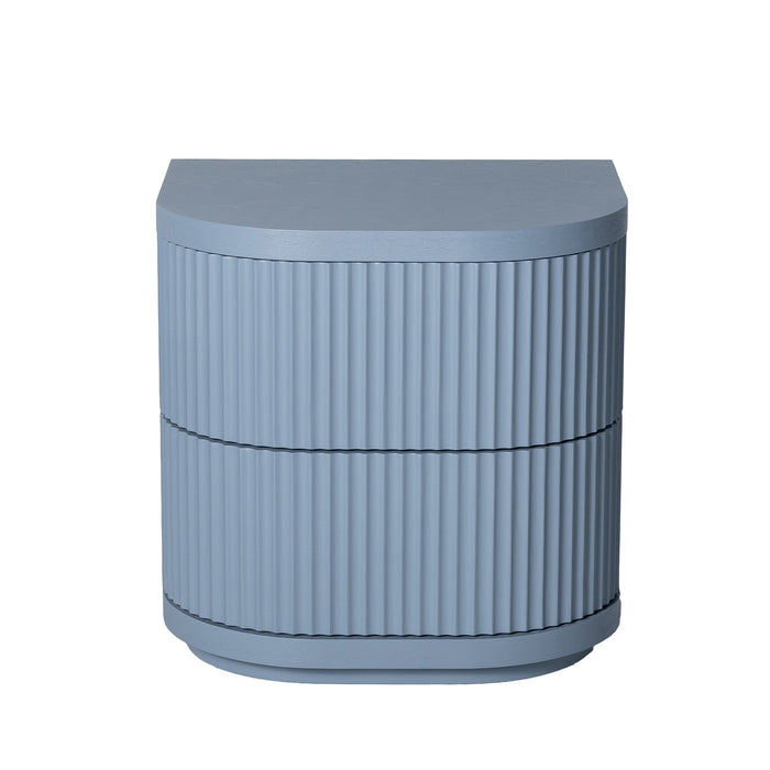 Elino Bedside Table - Light Blue