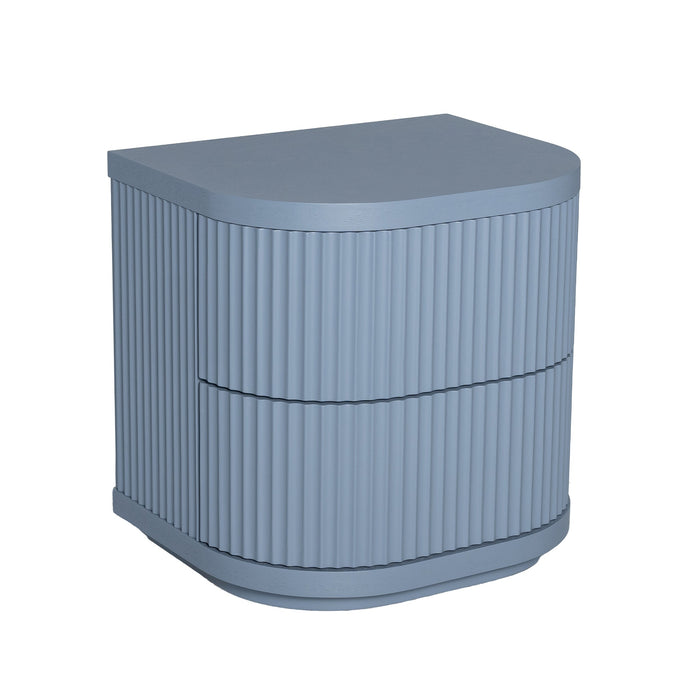 Elino Bedside Table - Light Blue