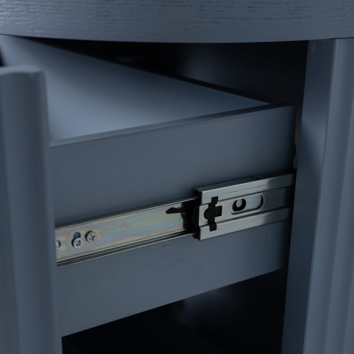 Elino Bedside Table - Light Blue