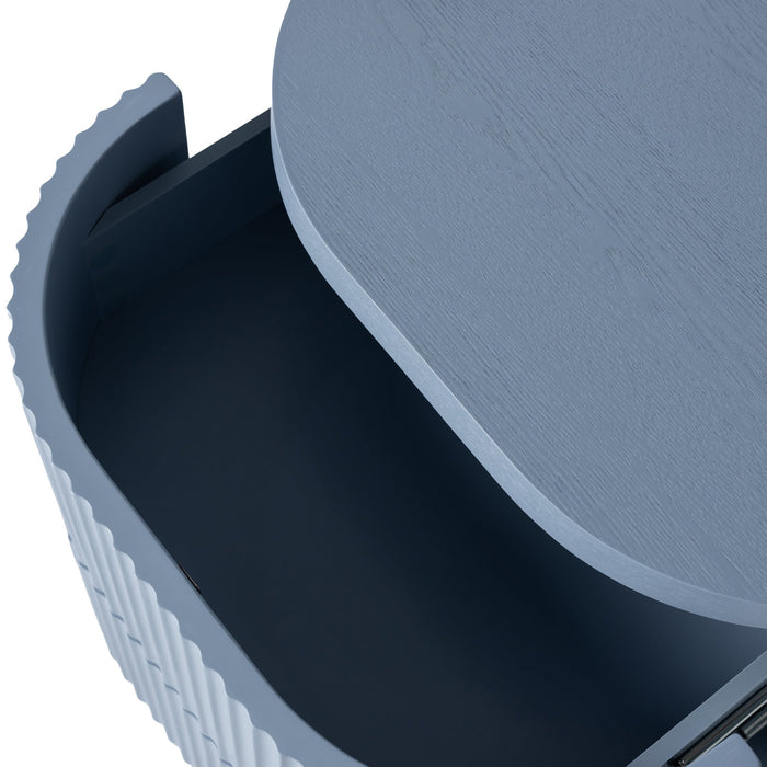 Elino Bedside Table - Light Blue