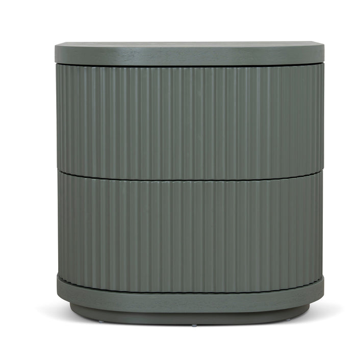 Elino Bedside Table - Sage Green