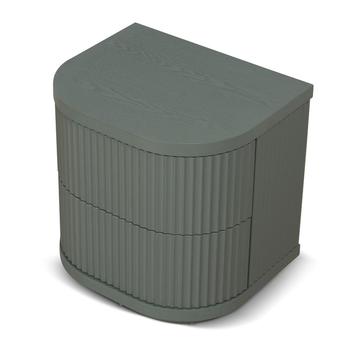 Elino Bedside Table - Sage Green