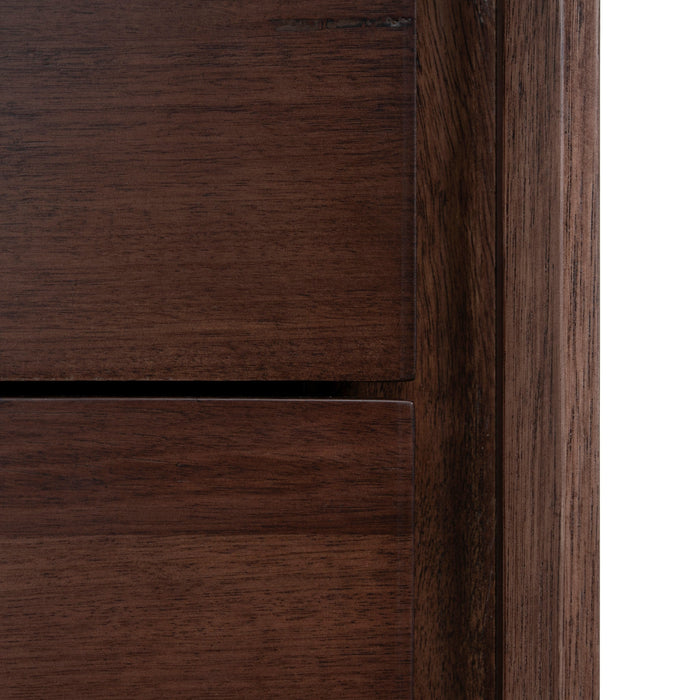 Jenny 56cm Bedside Table - Walnut