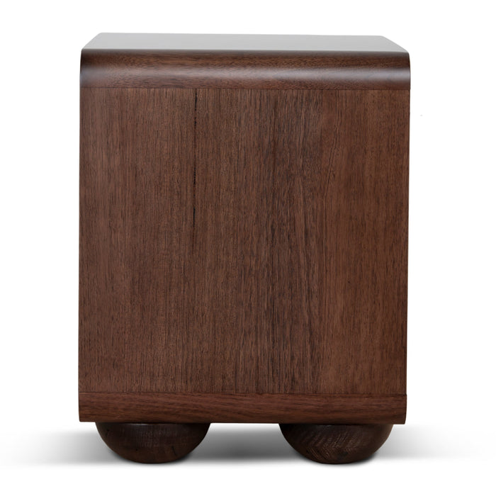 Jenny 56cm Bedside Table - Walnut