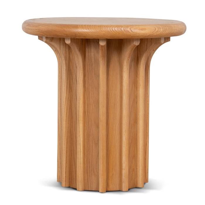 Eira Round Side Table - Natural