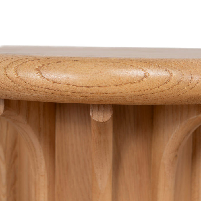 Eira Round Side Table - Natural